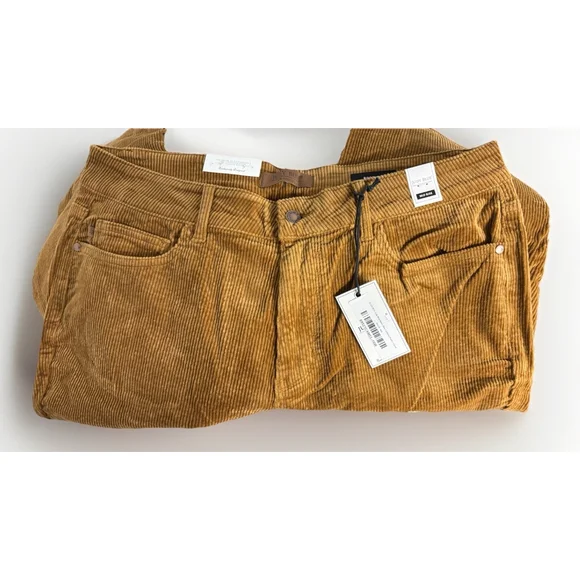 Judy Blue Camel Corduroy Bootcut Pants Mid Rise Stretch Plus Size 18W - Picture 7 of 9